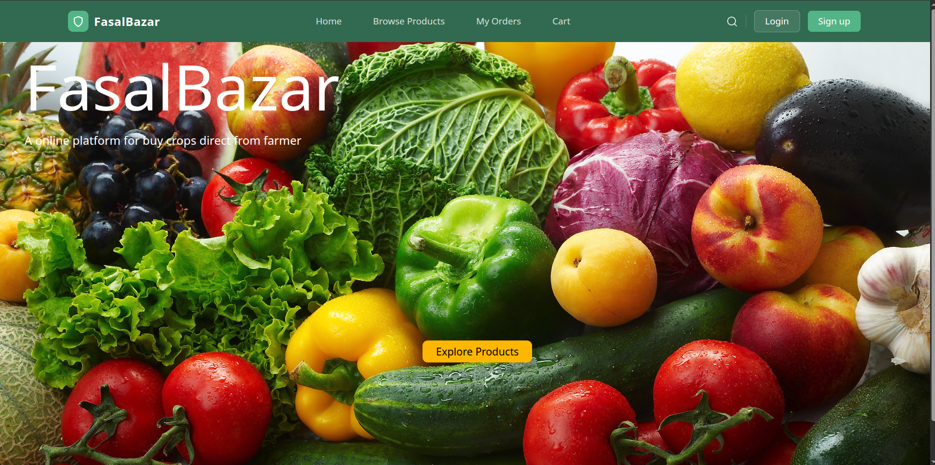 FasalBazar project preview